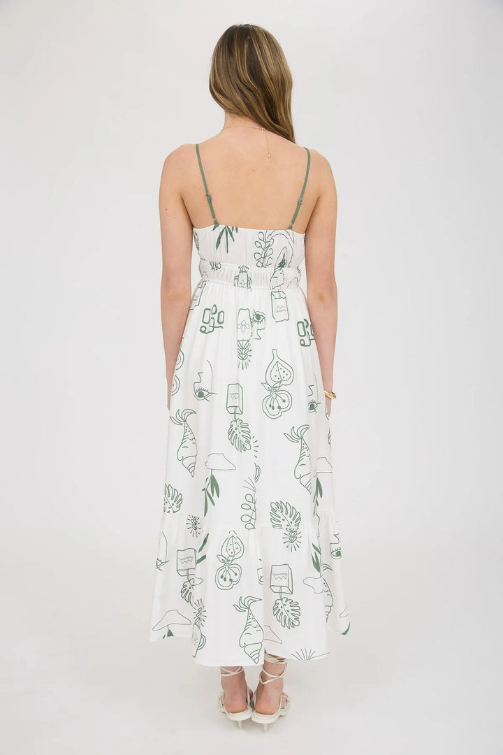 Doodle Print Dress