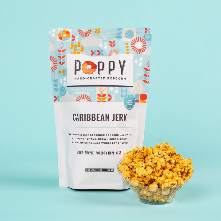 Poppy Handcrafted Popcorn - Carribean Jerk