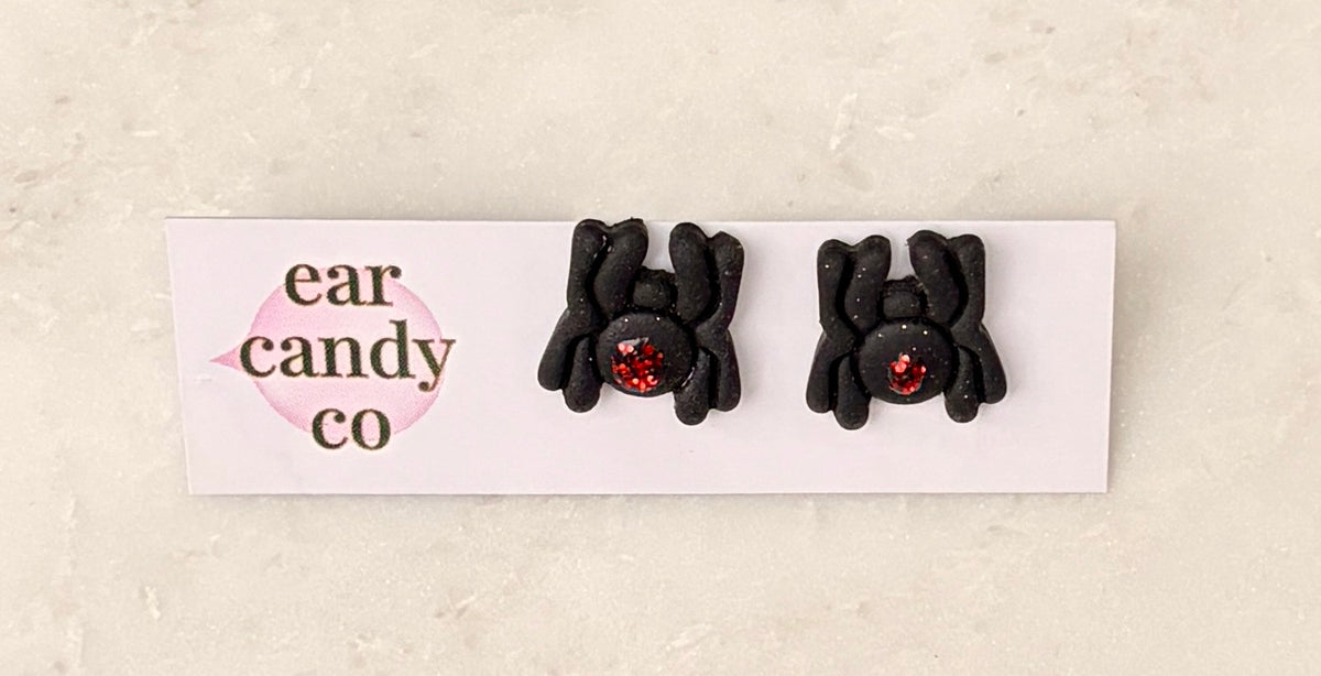 Spider Studs by Ear Candy Co