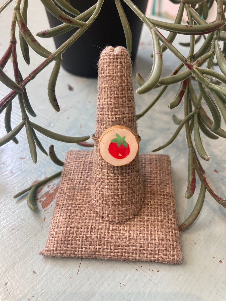 Petite Charm Ring
