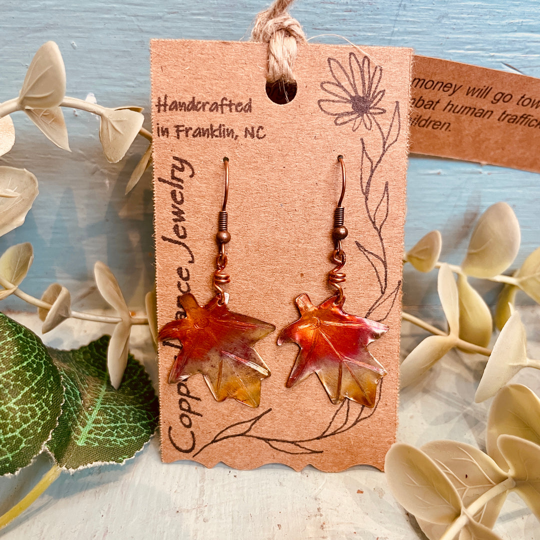 Copper Dance Jewelry - Little Maple