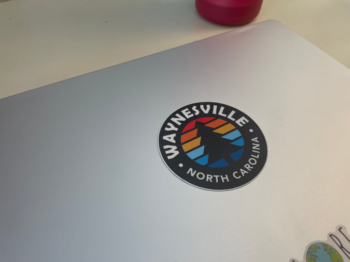 Waynesville Round Sticker