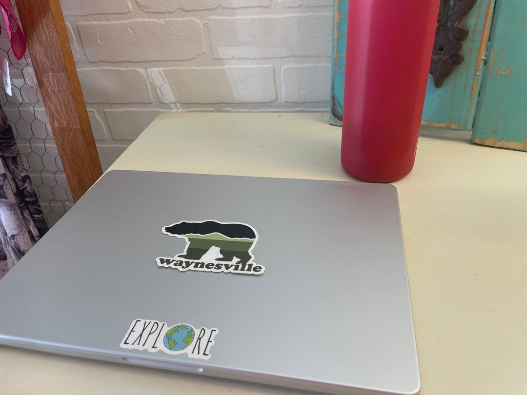 Waynesville Bear Sticker