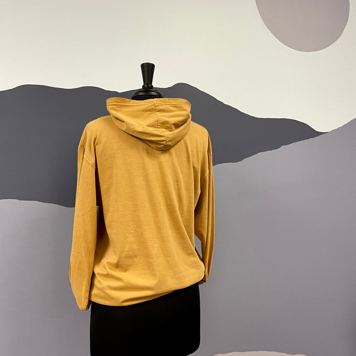 'Asheville Sunrise' Hooded Long Sleeve Top