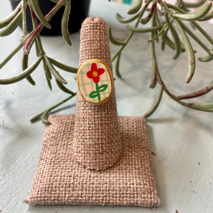 Petite Charm Ring