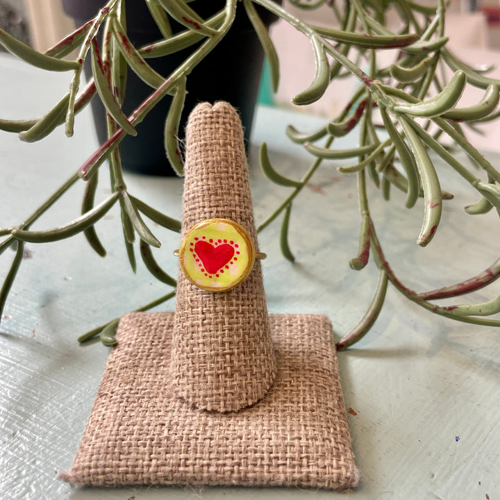 Petite Charm Ring