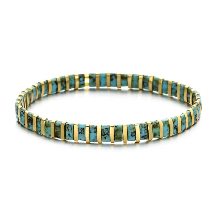 Color Block Stretch Bracelet