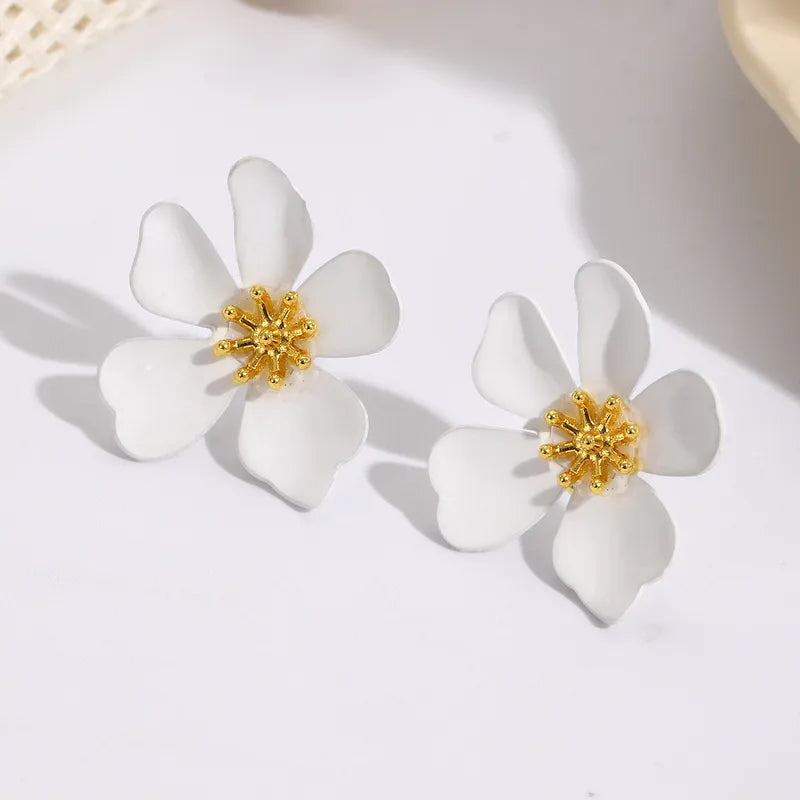 Bold Floral Studs
