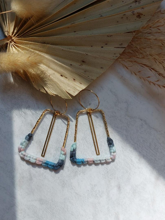 Ready Set Bloom Macramé Earrings