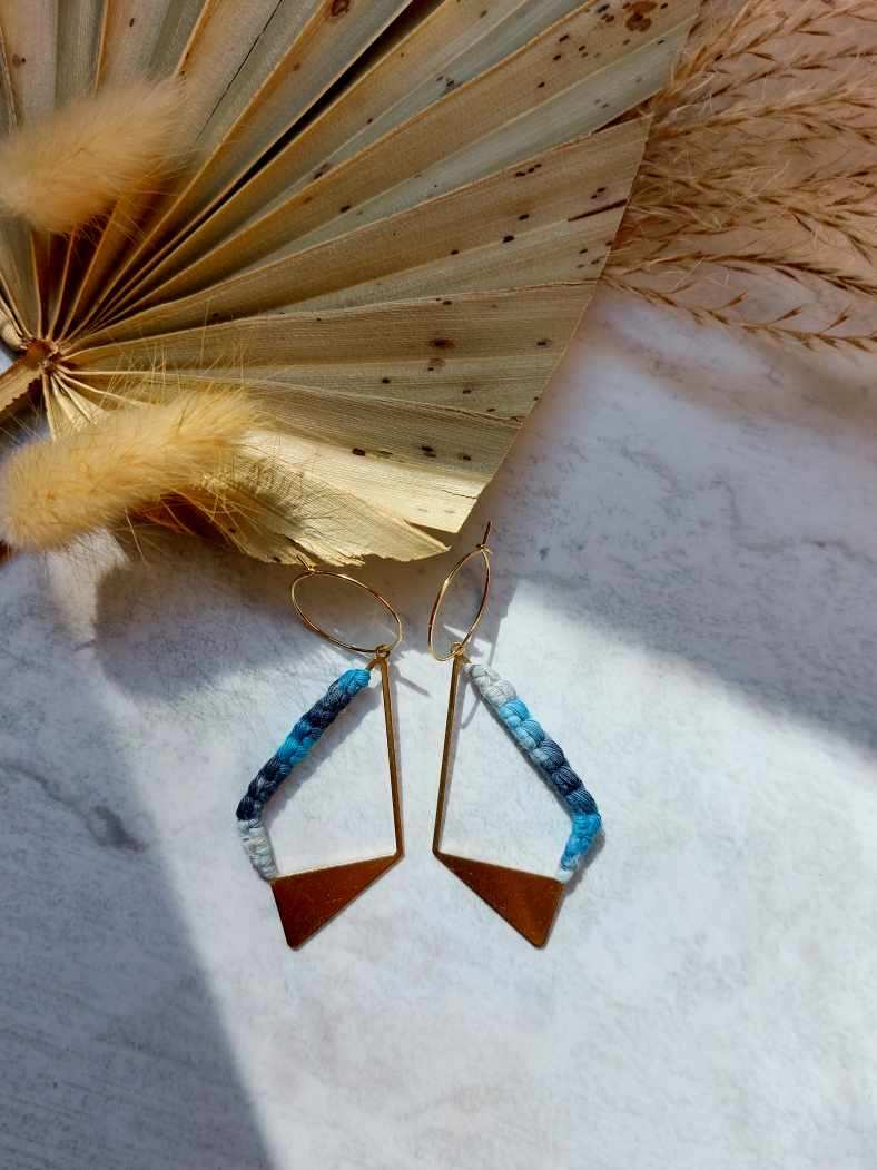 Ready Set Bloom Macramé Earrings