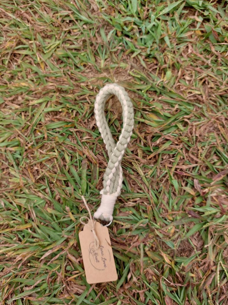 Macramé Wristlet - Fall Colors