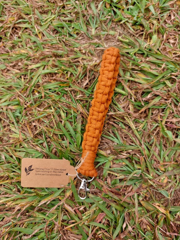 Macramé Wristlet - Fall Colors