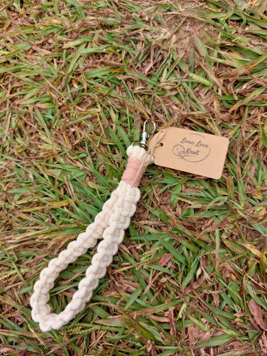 Macramé Wristlet - Fall Colors