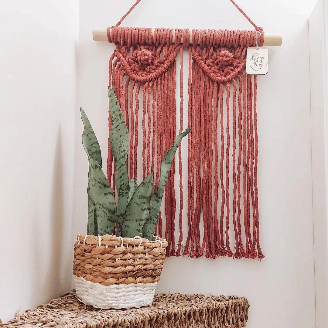 Driftwood + Macramé Boobies Wall Hanging