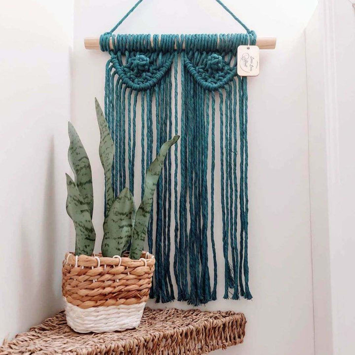 Driftwood + Macramé Boobies Wall Hanging