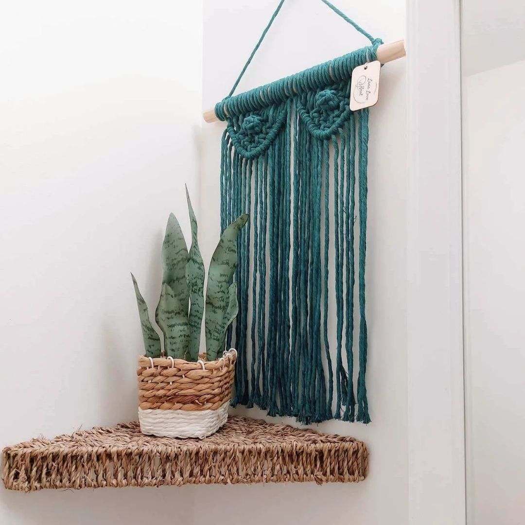 Driftwood + Macramé Boobies Wall Hanging