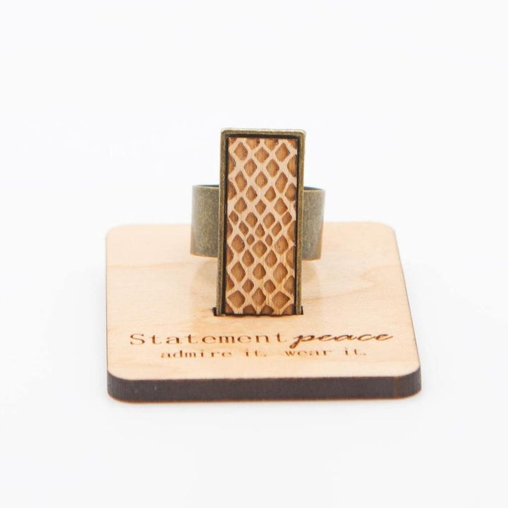 Snake Skin Ring