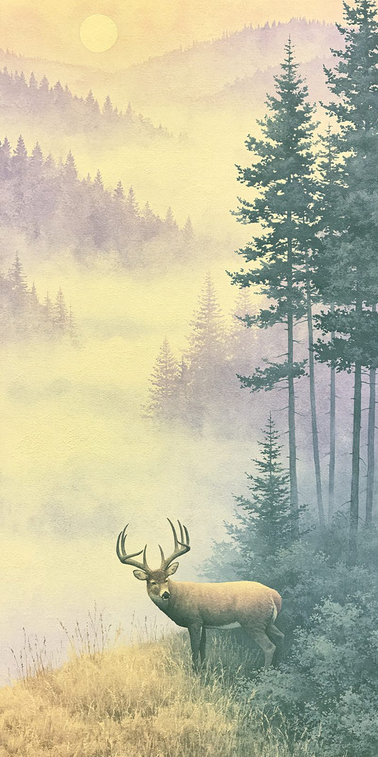 North Carolina Earrings - Misty Ridge Buck