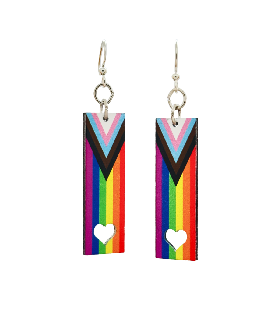 Inclusive Flag Earrings