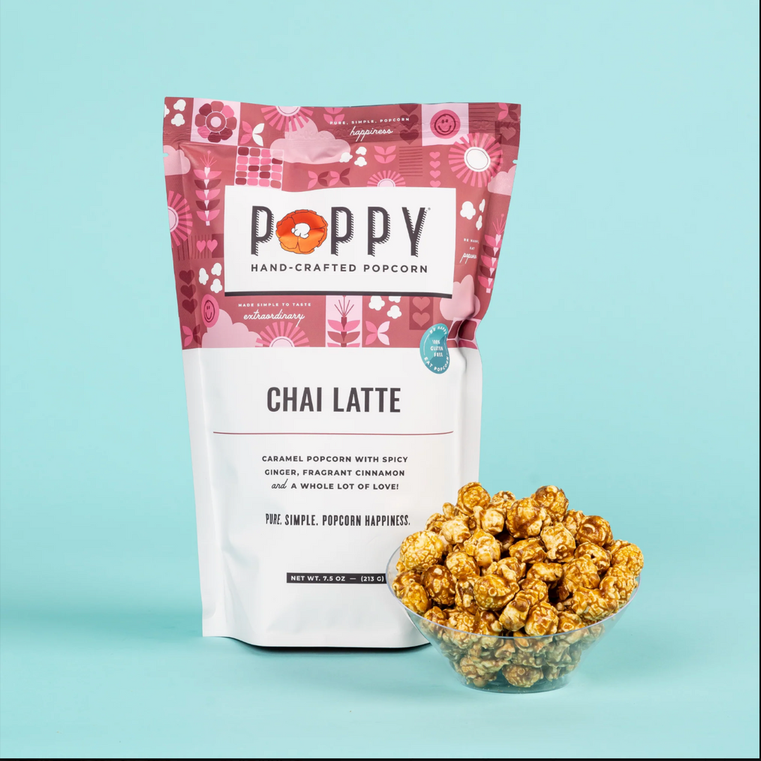 Poppy Handcrafted Popcorn - Chai Latte