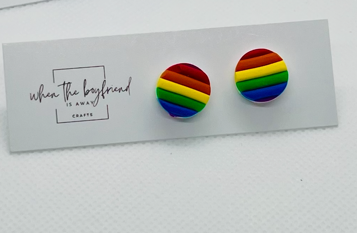 Rainbow Studs