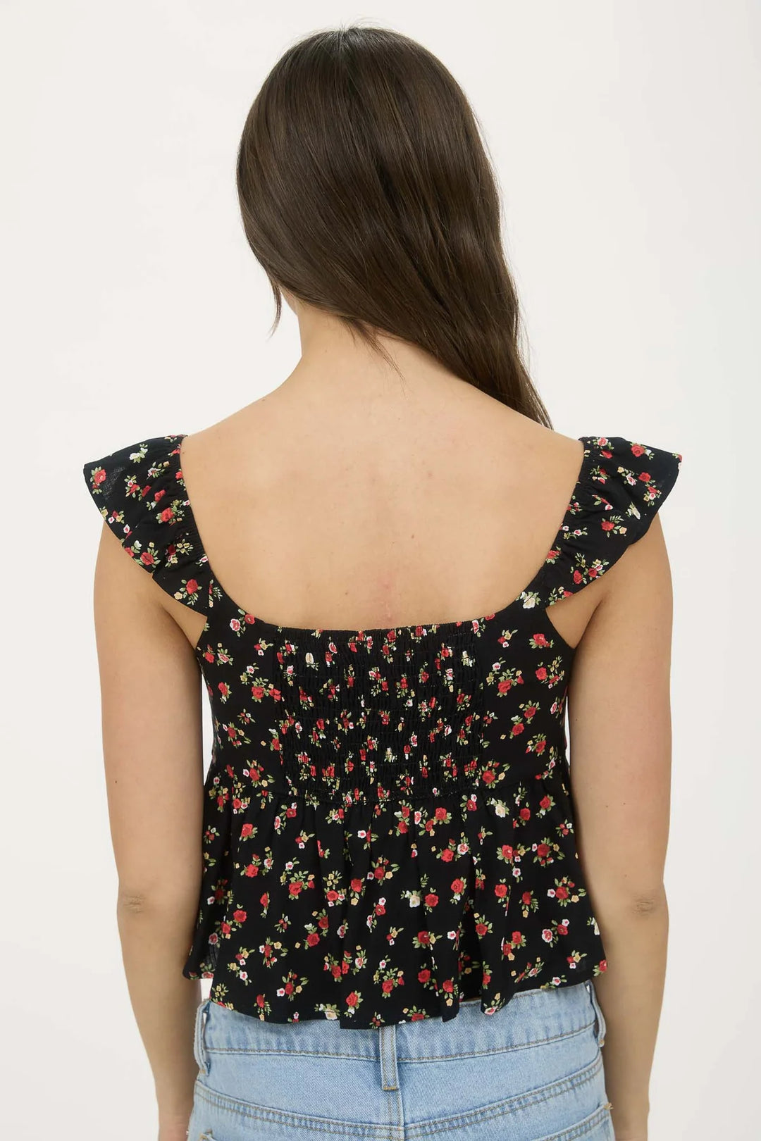 Cropped Sweetheart Top