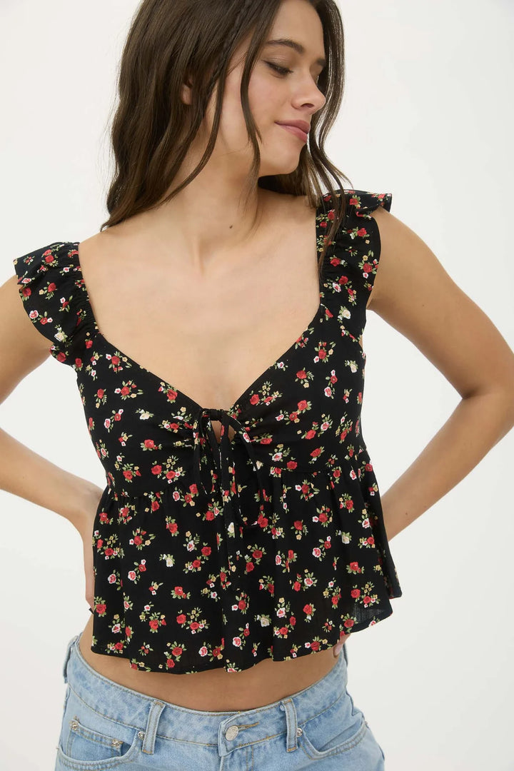 Cropped Sweetheart Top