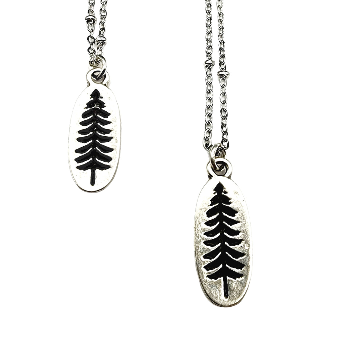 Forest Necklace - Antique Silver