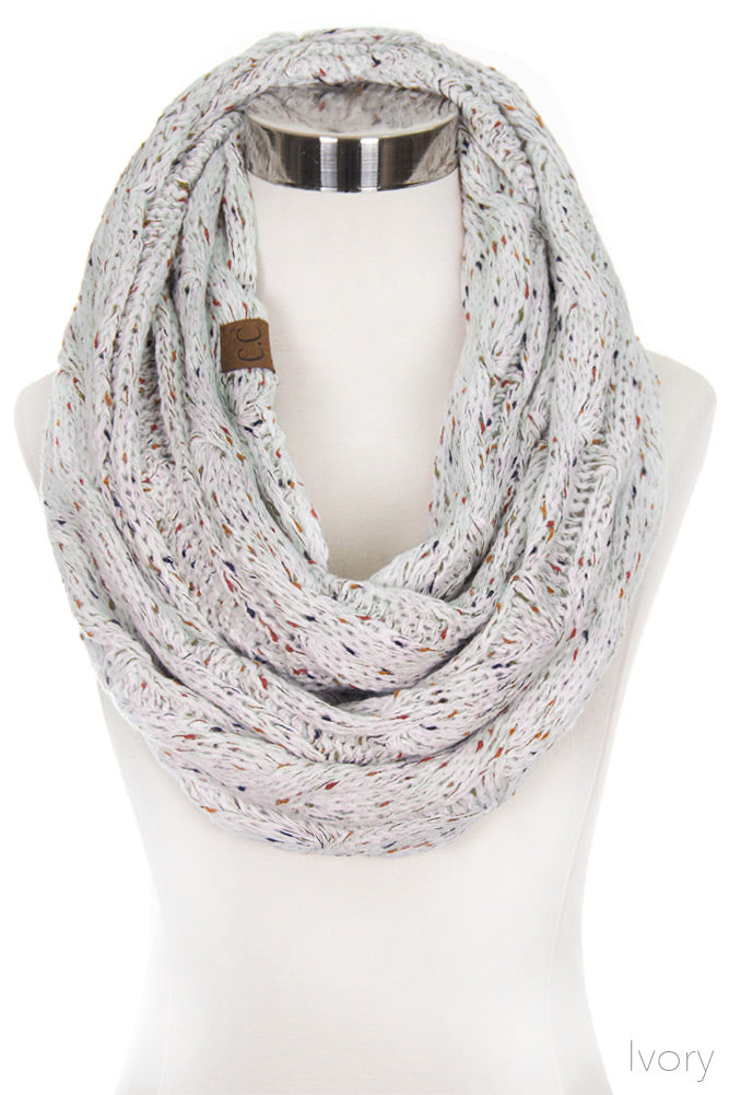 C.C. Knit Infinity Scarf