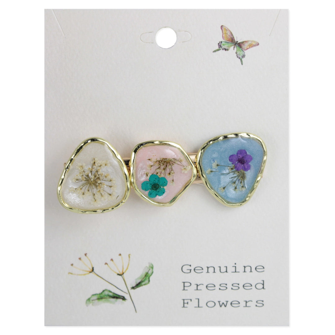 Dried Flower Barette