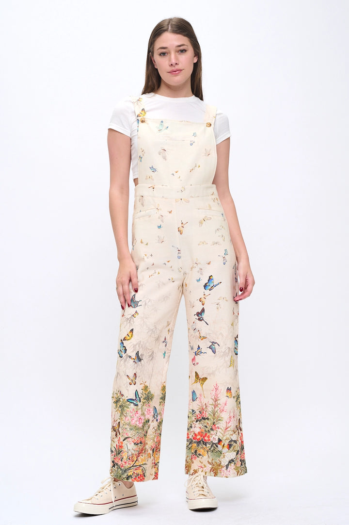 Butterflies Print Overall