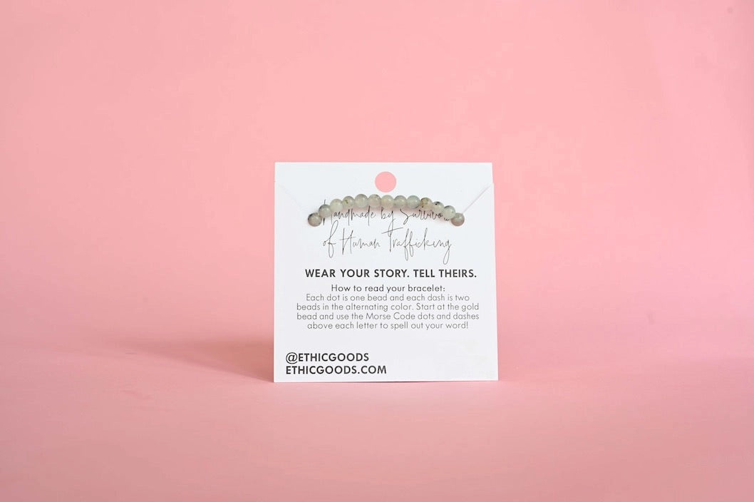 Morse Code Bracelet - DAUGHTER