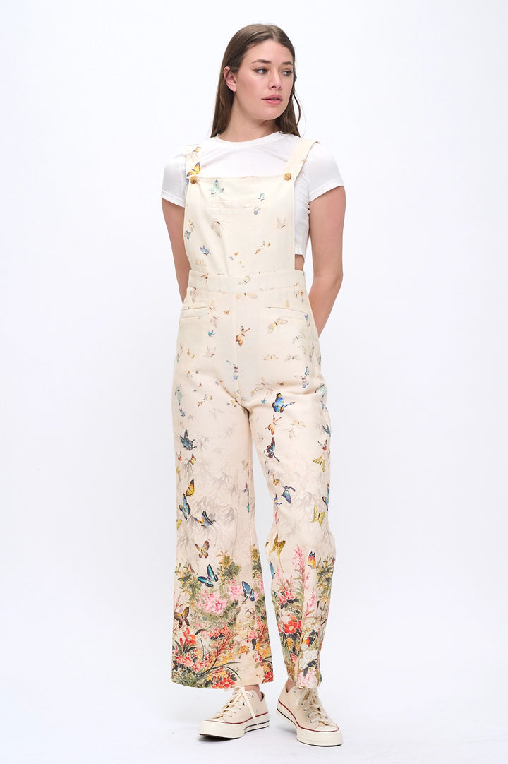 Butterflies Print Overall