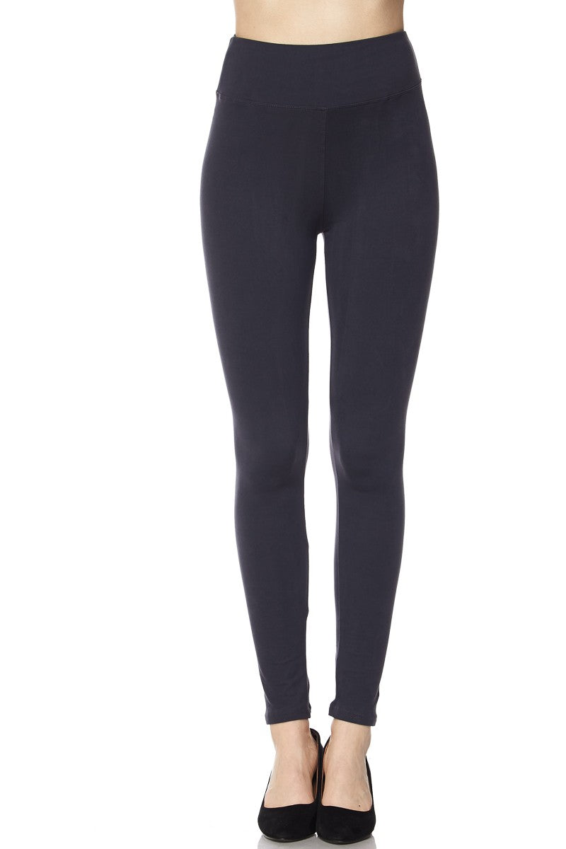 Solid Color Brushed Legging