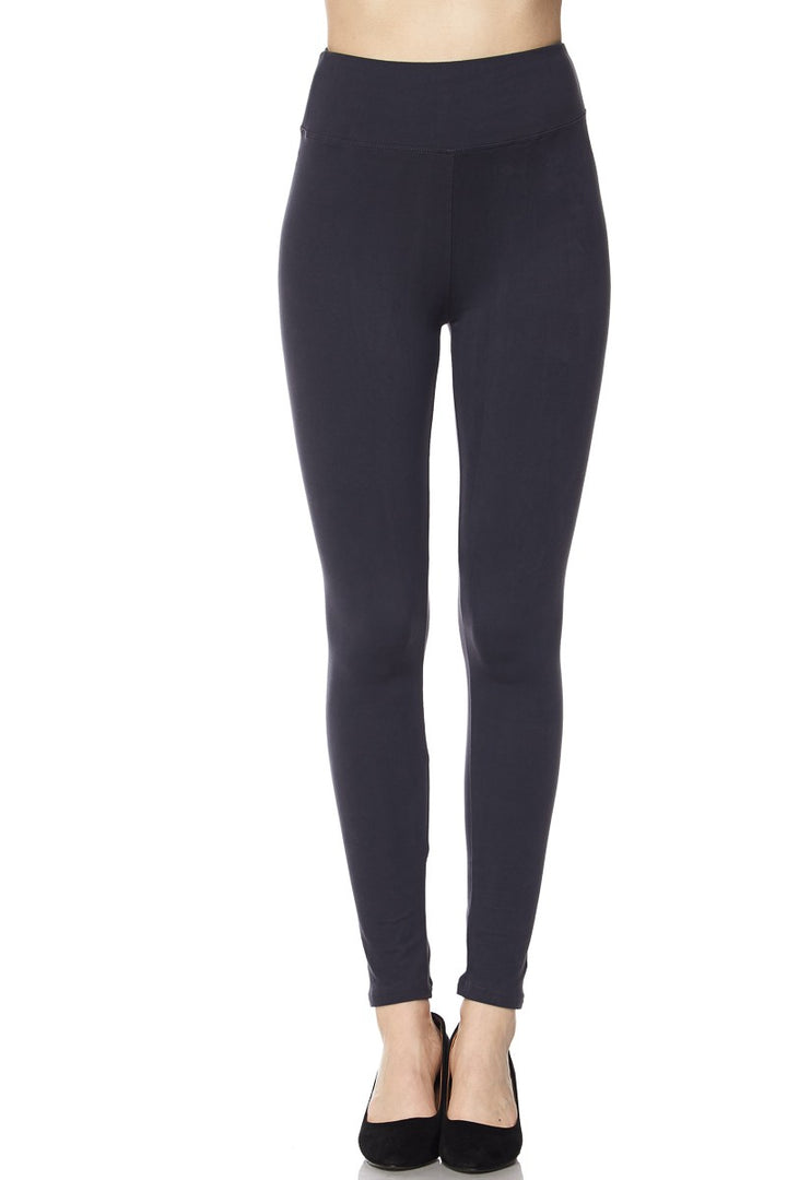 Solid Color Brushed Legging