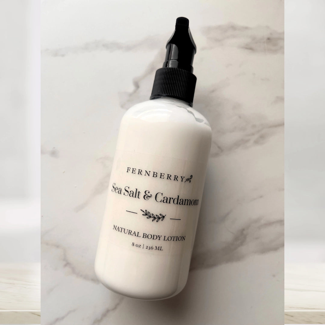 Fernberry Vegan Lotion - Sea Salt & Cardamom