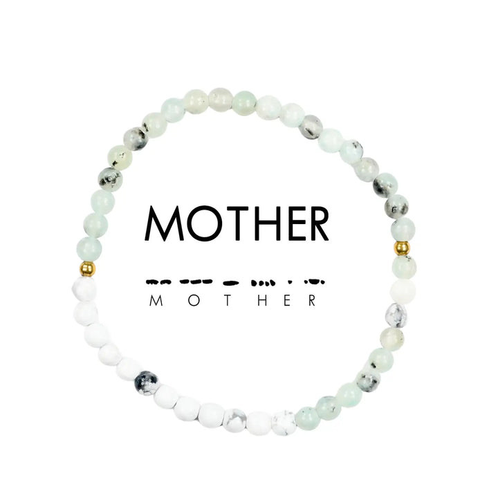 Morse Code Bracelet - MOTHER