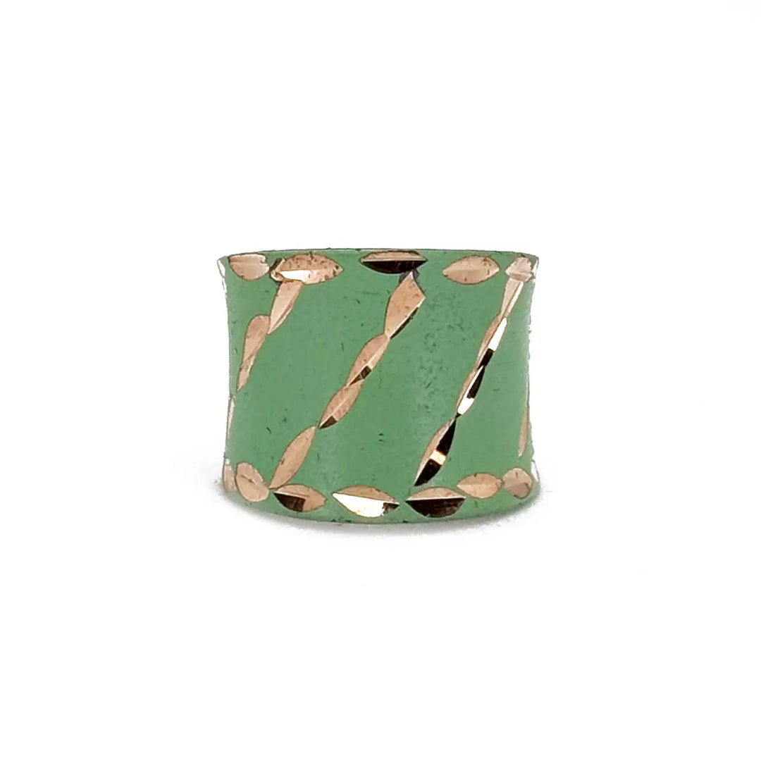 Anju New Copper Patina Cuff Ring