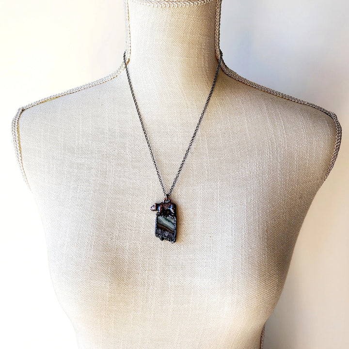 Amethyst Bear Pendant