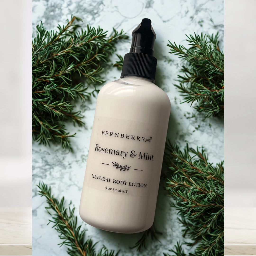 Fernberry Vegan Lotion - Rosemary & Mint