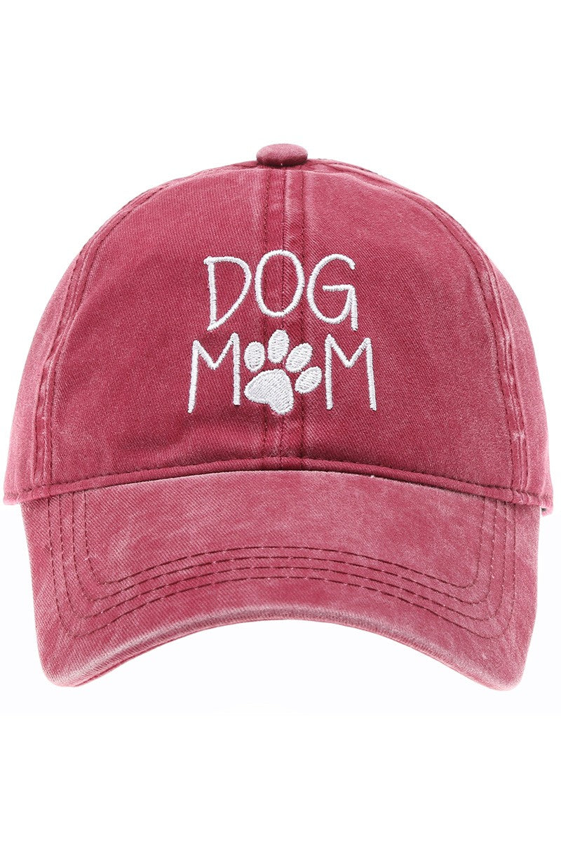 'Dog Mom' Baseball Cap
