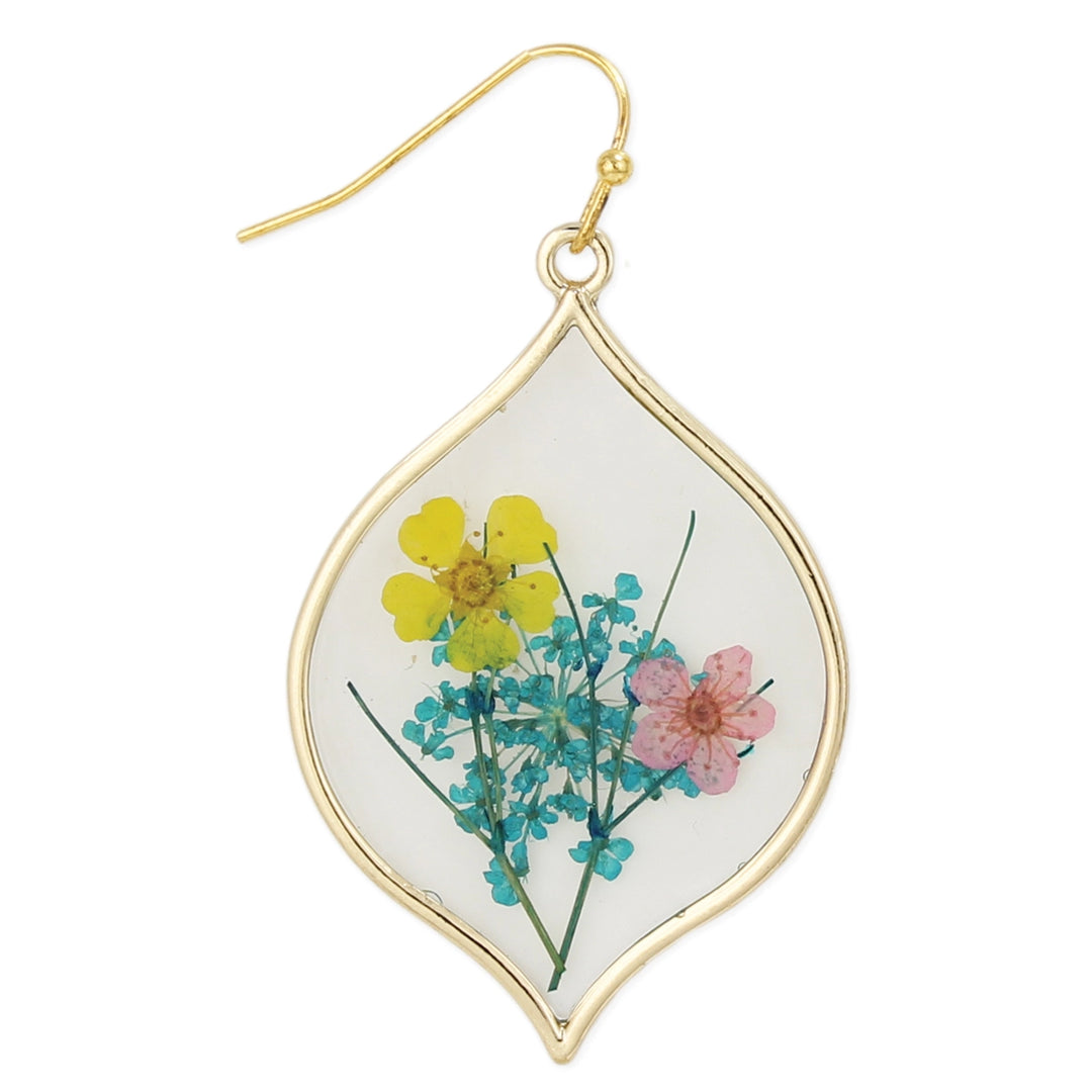 Pressed Flowers Earring Collection