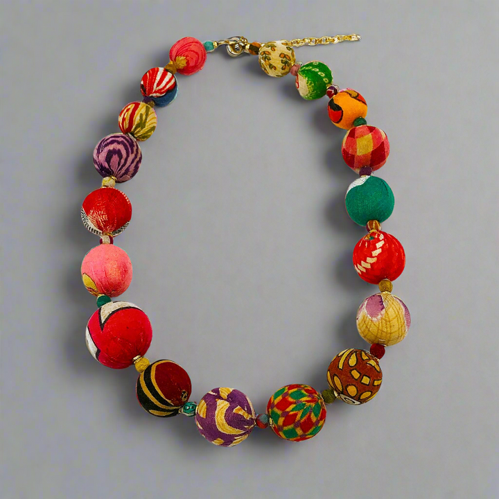 Aasha Large Beads Short Necklace