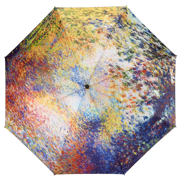 In The Woods By Renoir - Folding Umbrella
