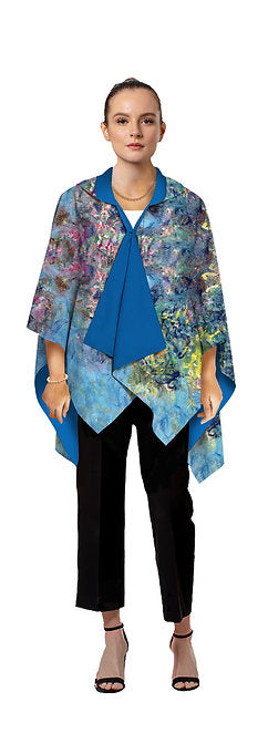 Art Inspired Reversible Rain Cape