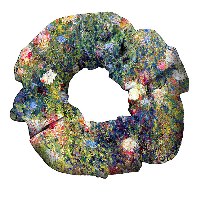 Art Inspired Scrunchie