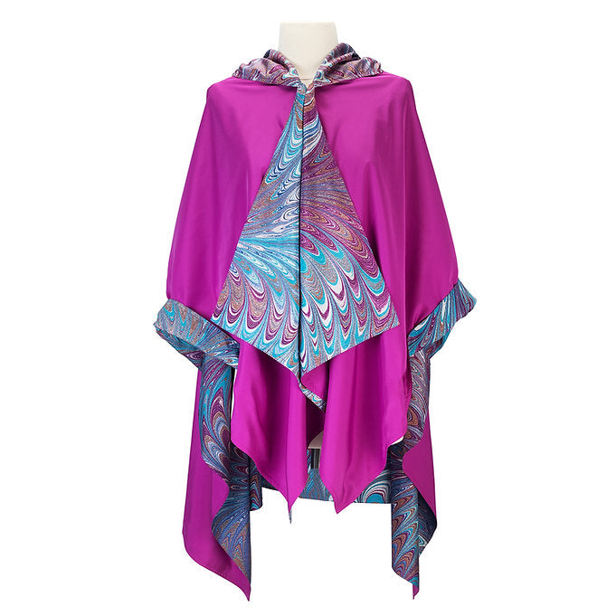 Art Inspired Reversible Rain Cape