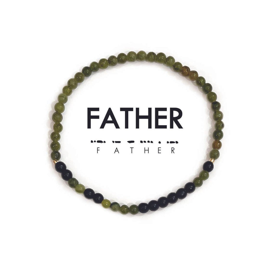 Morse Code Bracelet - FATHER