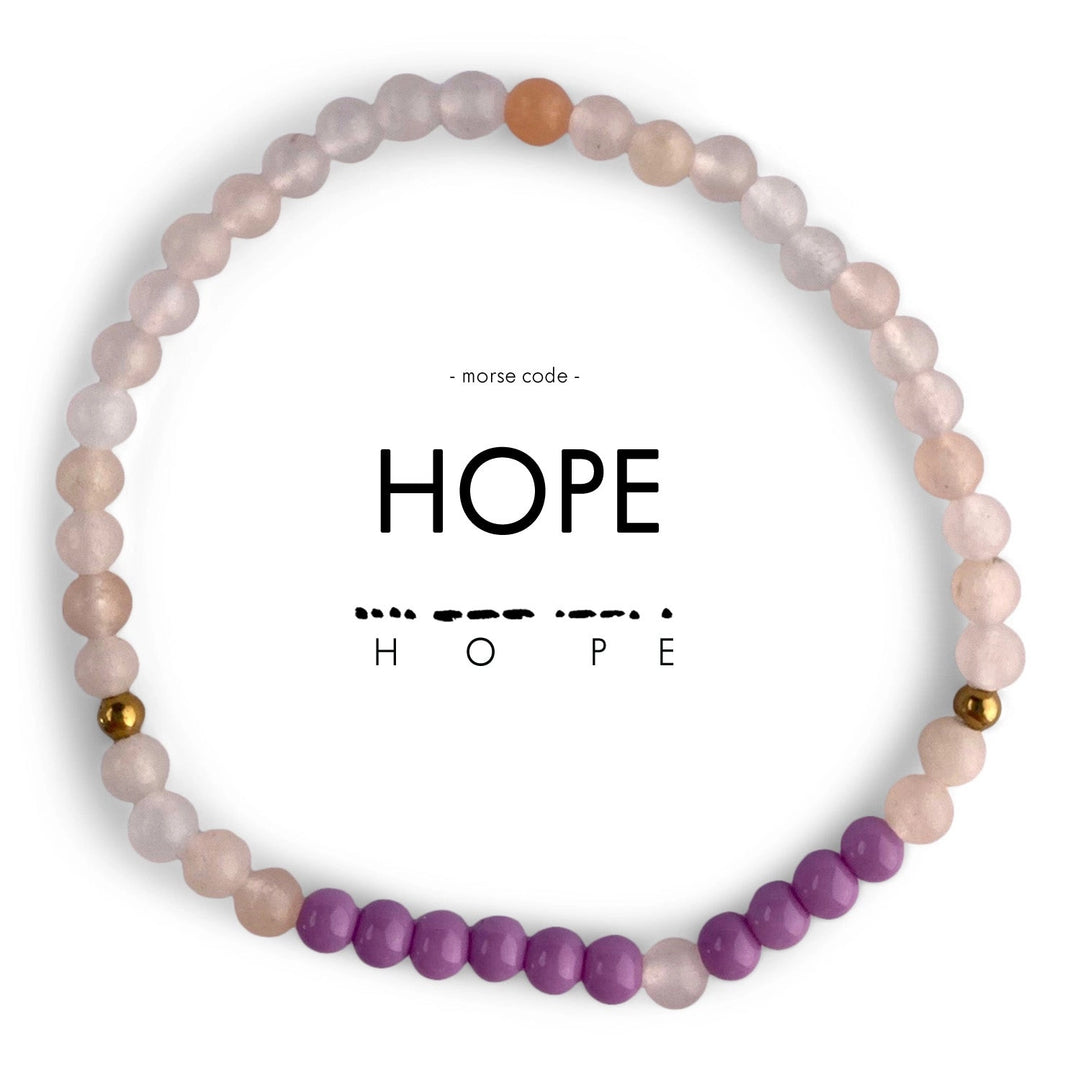 Morse Code Bracelet - HOPE