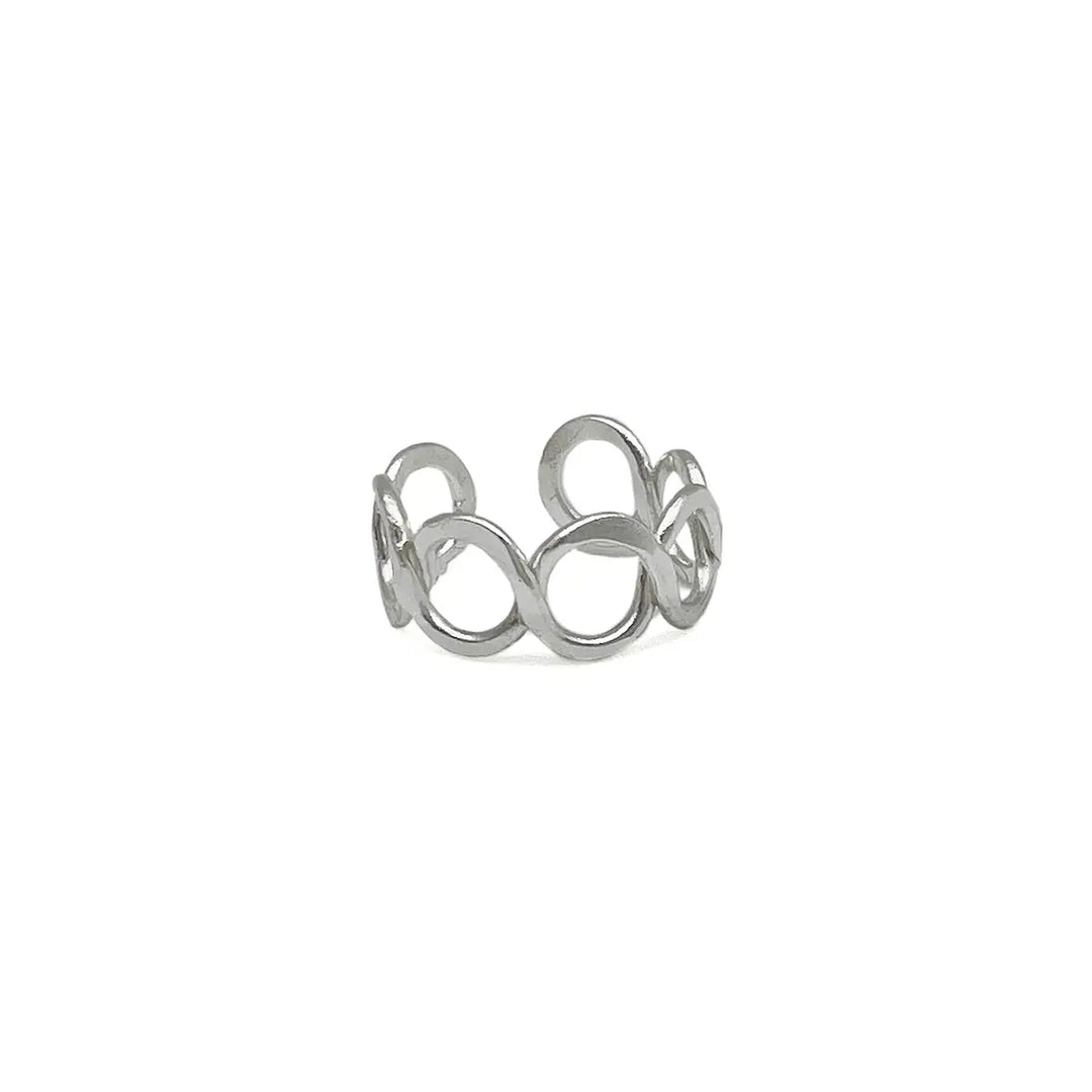 Anju Adjustable Brass Ring